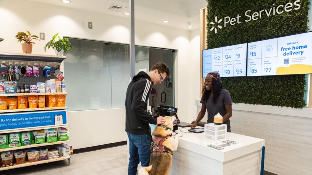 Walmart expands pet care service locations